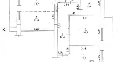 Apartamento 3 habitaciones en Odesa, Ucrania