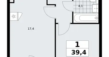 Wohnung 1 zimmer in Kommunarka, Russland