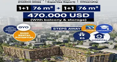 2 bedroom apartment in Kucukcekmece, Turkey