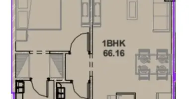 1 bedroom apartment in Dubai, United Arab Emirates
