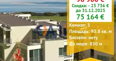 Квартира 3 комнаты в Святой Влас, Болгария