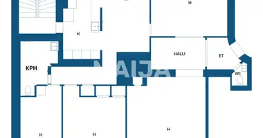 Appartement 3 chambres dans Kotka Hamina sub region, Finlande