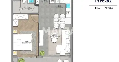 Apartamento 3 habitaciones en Choeng Thale, Tailandia