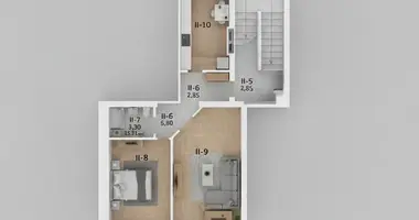 Квартира 3 комнаты в Каунас, Литва