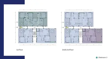 Wohnung 1 Schlafzimmer in Bezirk Larnaka, Zypern