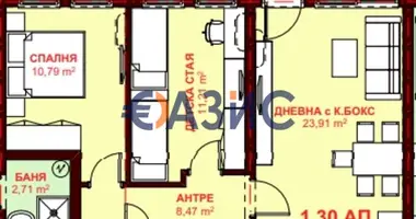 Wohnung 3 zimmer in Sweti Wlas, Bulgarien