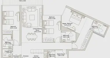 3 bedroom apartment in Dubai, United Arab Emirates
