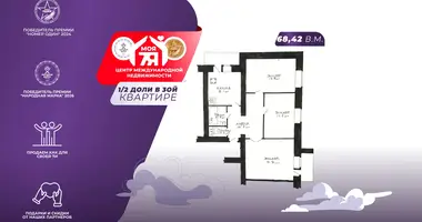 3 room apartment in Maladzyechna, Belarus