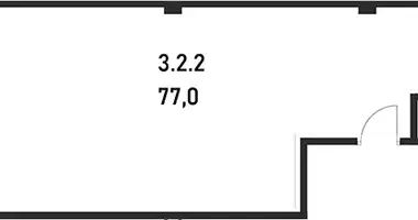 Pomieszczenie biurowe 80 m² w Moskwa, Rosja
