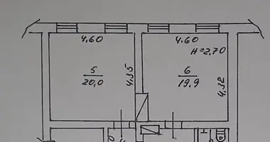 Квартира 2 комнаты в Одесса, Украина