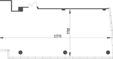Büro 217 m² in Moskau, Russland