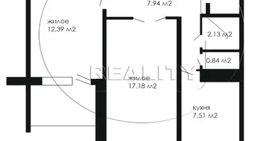 Квартира 2 комнаты в Мухавецкий сельский Совет, Беларусь