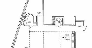 4 bedroom apartment in Minsk, Belarus