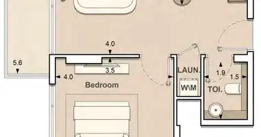 1 bedroom apartment in Dubai, United Arab Emirates