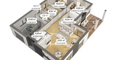 House in Kaisiadorys, Lithuania