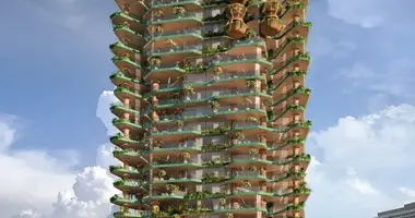 Mieszkanie 2 pokoi w Dubaj, Emiraty Arabskie