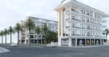 Mieszkanie 3 pokoi w Alanya, Turcja