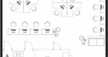 Bureau 124 m² dans Moscou, Russie