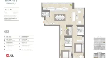Квартира 2 спальни в Alvalade, Португалия