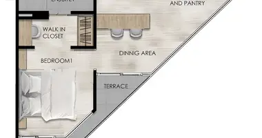 Wohnung 1 zimmer in Rawai, Thailand