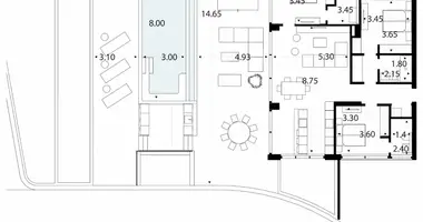 Apartamento 3 habitaciones en Limasol, Chipre