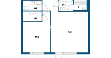 Appartement 2 chambres dans Valkeakoski, Finlande