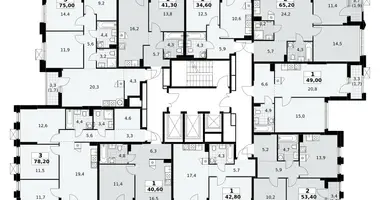 3 room apartment in Troitsk, Russia