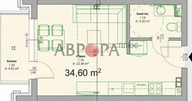 Studio apartment in Ravda, Bulgaria