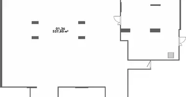 Коммерческое помещение 538 м² в Москва, Россия
