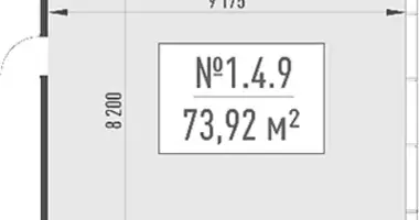 Офис 74 м² в Москва, Россия