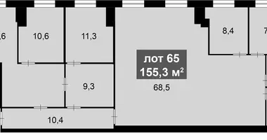 Büro 155 m² in Moskau, Russland