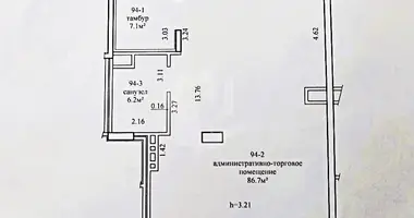 Bureau 100 m² dans Minsk, Bélarus