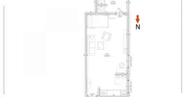 1 room apartment in Warsaw, Poland