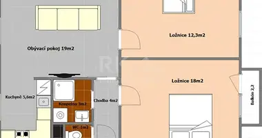 Mieszkanie 4 pokoi w Mariańskie Łaźnie, Czechy