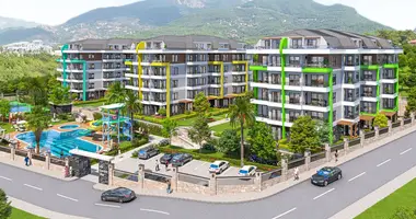 Квартира 2 комнаты в Оба, Турция