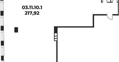 Büro 221 m² in Moskau, Russland