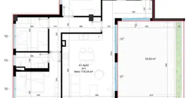 3 bedroom apartment in Albania