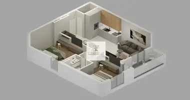 Appartement 2 chambres dans Burtaisi, Monténégro