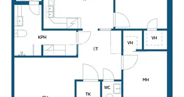 Appartement 2 chambres dans Nurmon kirkonkyla, Finlande
