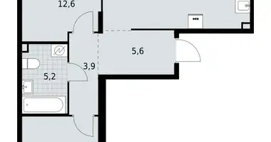 Квартира 2 комнаты в Красное Село, Россия