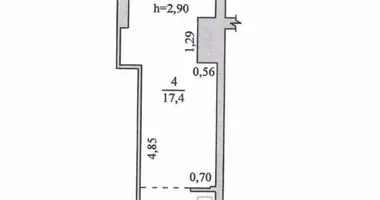 Apartamento 1 habitación en Odesa, Ucrania