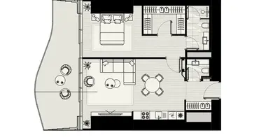 1 bedroom apartment in Dubai, United Arab Emirates