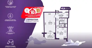 1 room apartment in Minsk, Belarus