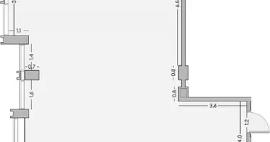 Büro 161 m² in Moskau, Russland