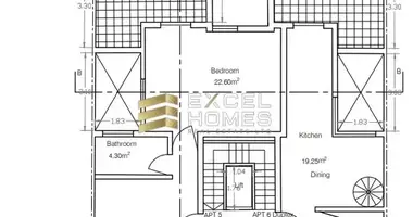 Appartement 2 chambres dans Gzira, Malte