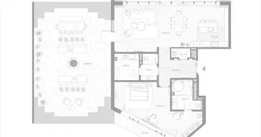 Apartamento 1 habitación en Moscú, Rusia