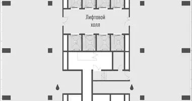 Pomieszczenie biurowe 1 458 m² w Moskwa, Rosja