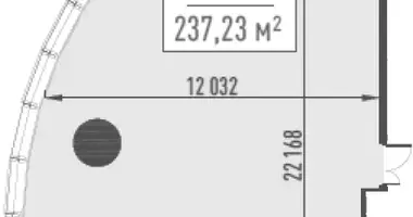 Büro 237 m² in Moskau, Russland
