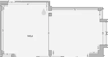 Pomieszczenie biurowe 144 m² w Moskwa, Rosja
