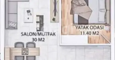 1 room apartment in Cyprus